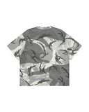 AAPE AAPEUNVS MOONFACE LOGO TEE - DARK GREY
