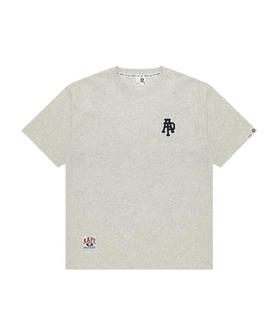 AAPE LOGO PATCH TEE - LIGHT GREY