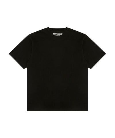 AAPE MOONFACE SE LOGO TEE - BLACK