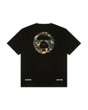 AAPE MOONFACE LOGO TEE - BLACK