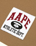 AAPE AAPEUNVS COTTON FOOTBALL JERSEY (BEIGE)