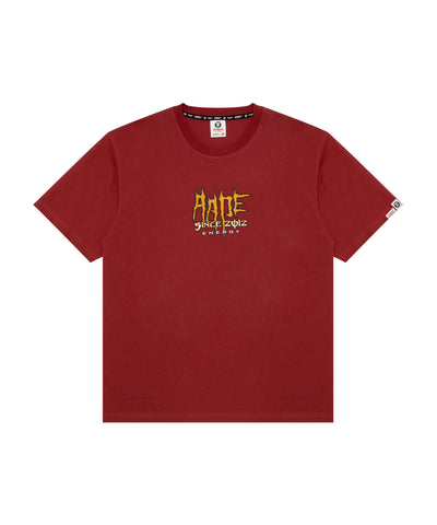 AAPE AAPEUNVS GRAPHIC TEE (RED)