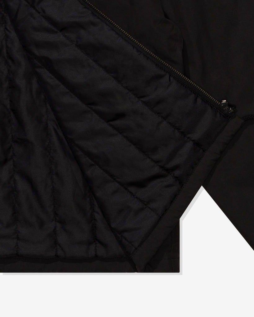 UNDEFEATED HOODED LIGHTWEIGHT WOVEN JACKET - BLACK
