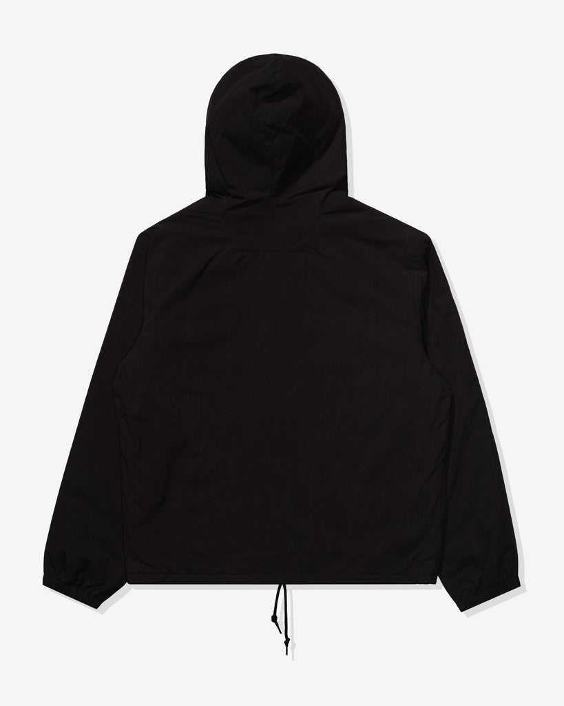 UNDEFEATED HOODED LIGHTWEIGHT WOVEN JACKET - BLACK