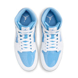JORDAN AJ 1 MID SE - WHITE LEGEND BLUE