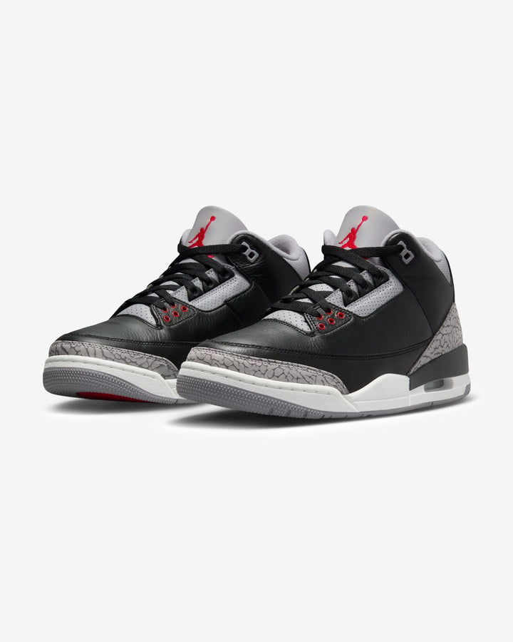 JORDAN AJ 3 RETRO "BLACK CEMENT"