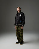 UNDEFEATED SP26 BASEBALL JACKET - BLACK