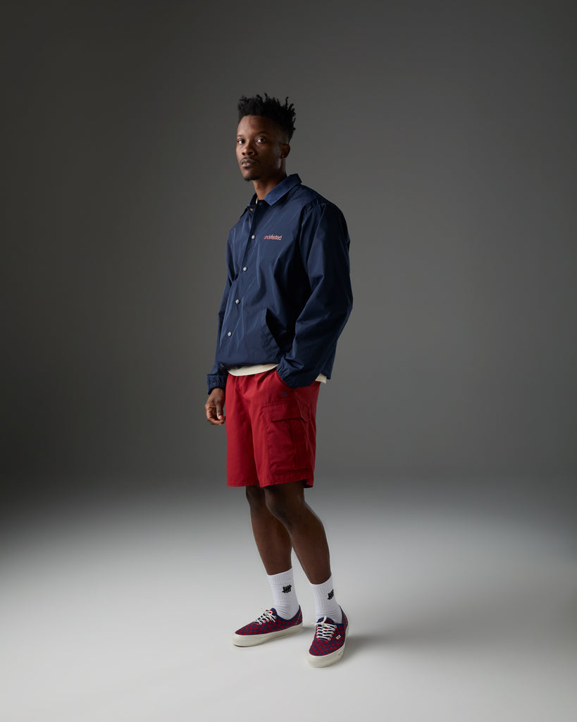 UNDEFEATED SP26 NYLON CARGO SHORT - BRICK