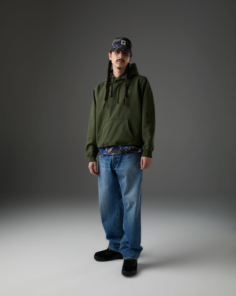 UNDEFEATED SP26 CLASSIC ICON PULLOVER HOOD - DARK OLIVE