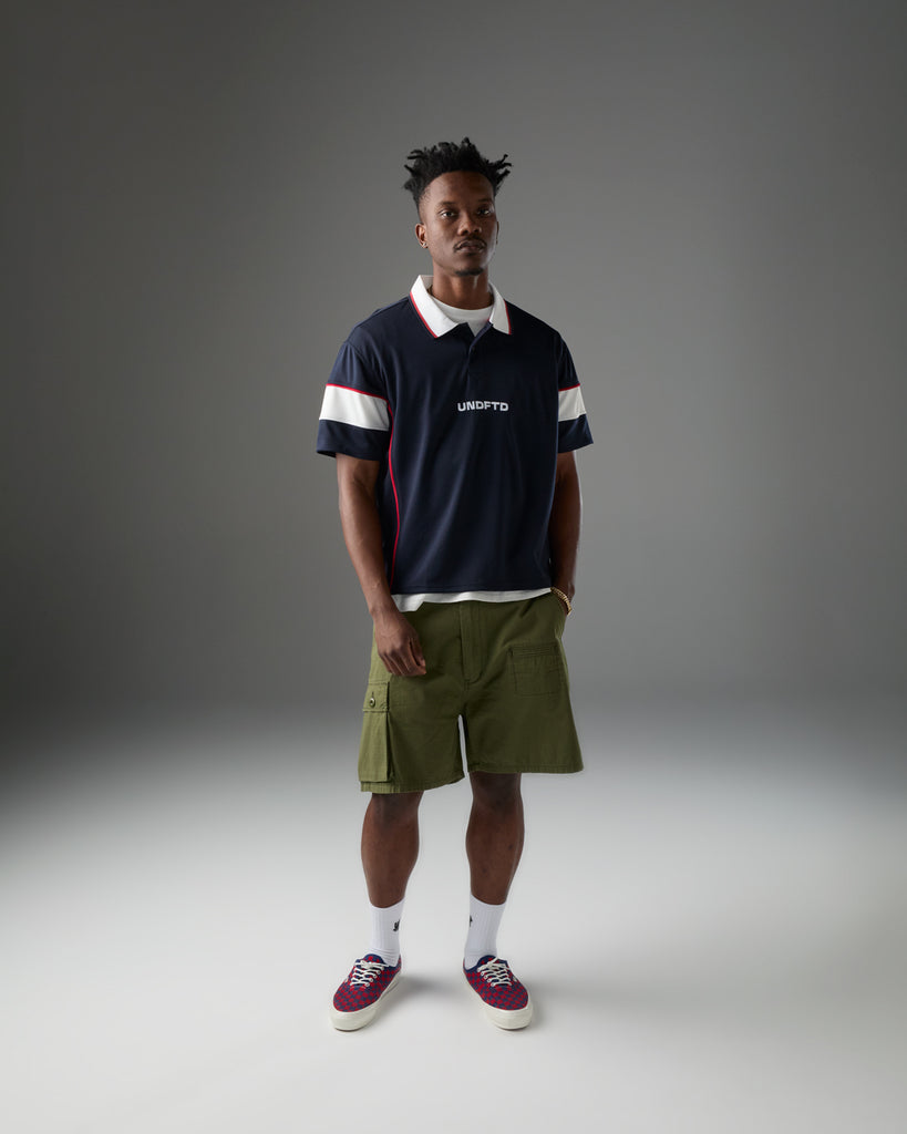 UNDEFEATED SP26 RIPSTOP CARGO SHORT - BLACK