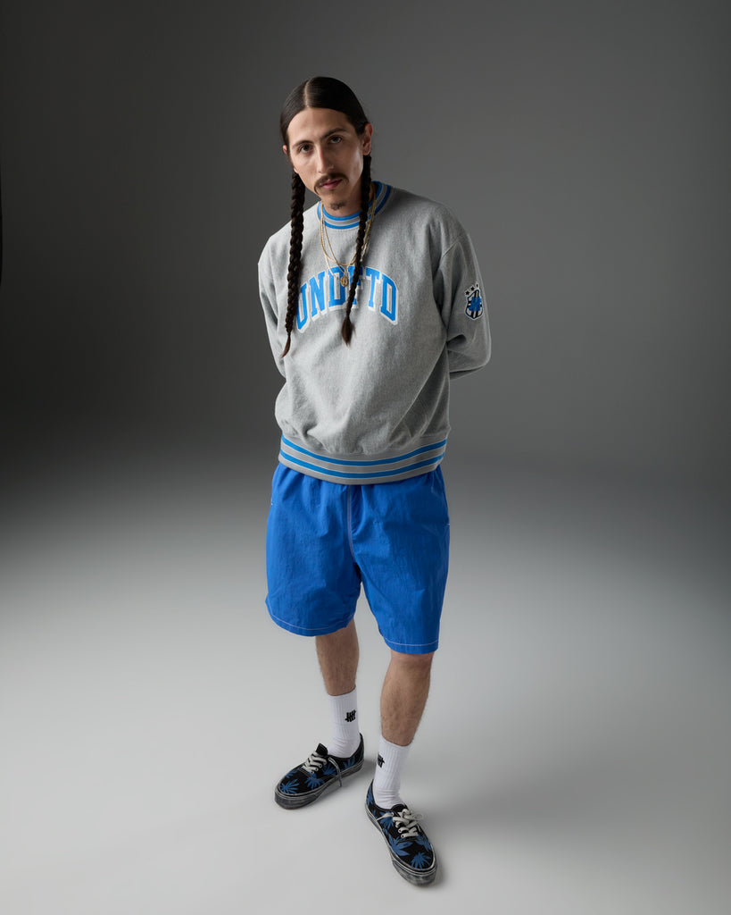 UNDEFEATED SP26 STADIUM CREWNECK - HEATHER-GREY