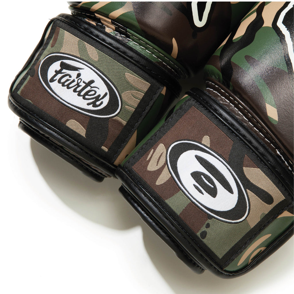 AAPE X FAIRTEX CAMO BOXING GLOVES