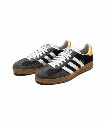 ADIDAS GAZELLE INDOOR-CBLACK/FTWWHT/GUM3