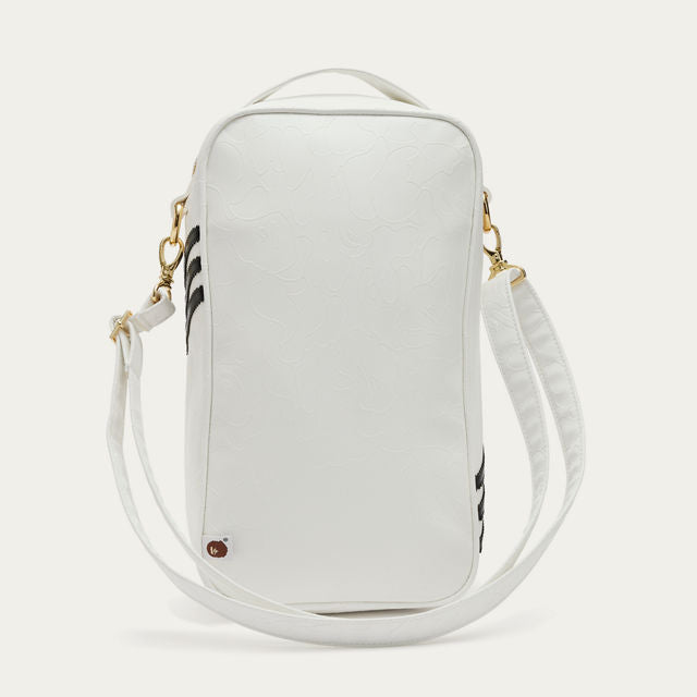 ADIDAS X BAPE SSTR V BAG WHITE
