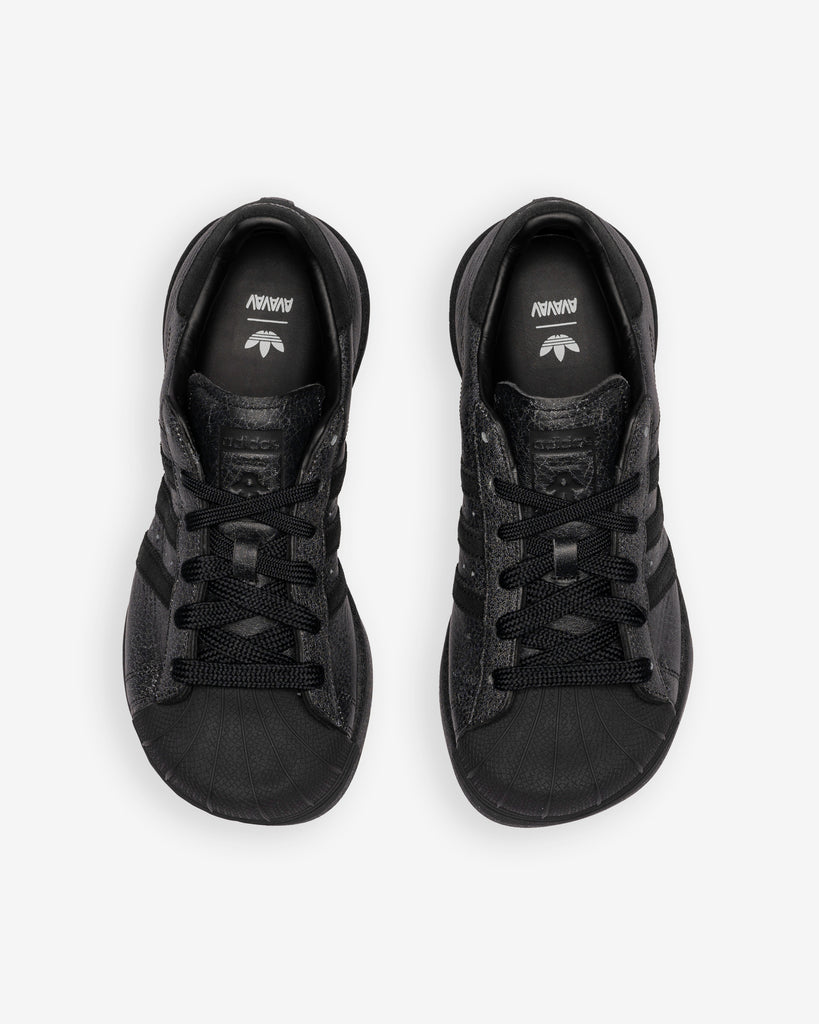 ADIDAS X AVAVAV SUPERSTAR MODIFIED-CBLACK/CBLACK/CBLACK
