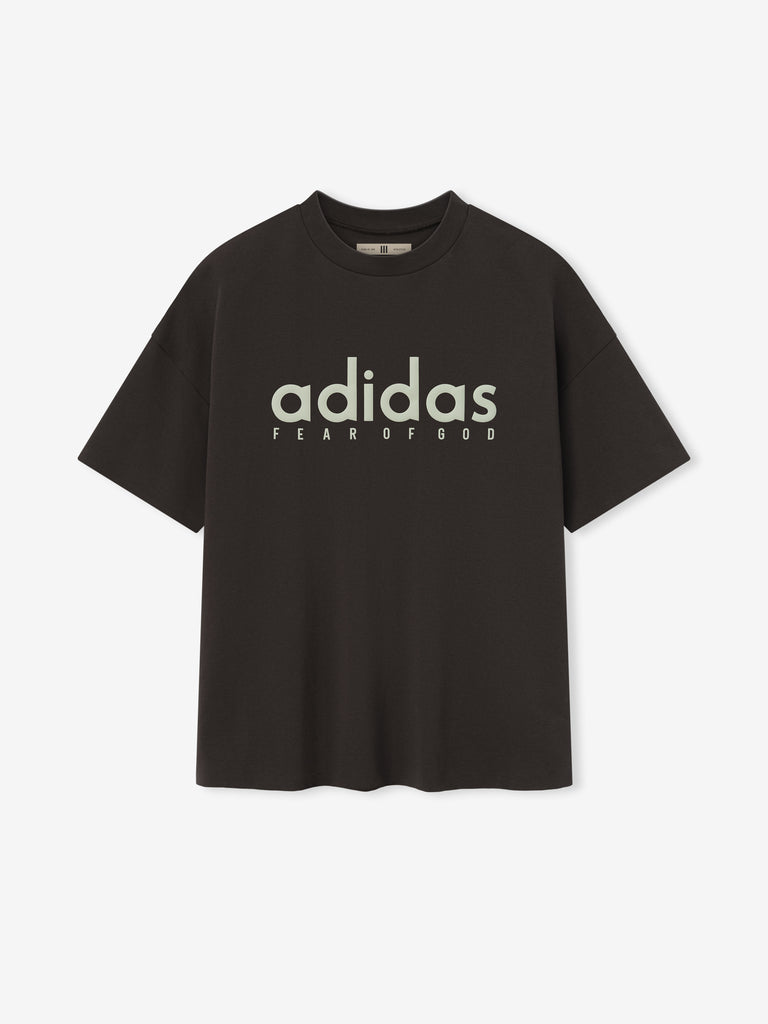 ADIDAS X FEAR OF GOD ATHLETICS QDJ SHORT SLEEVE - NBROWN