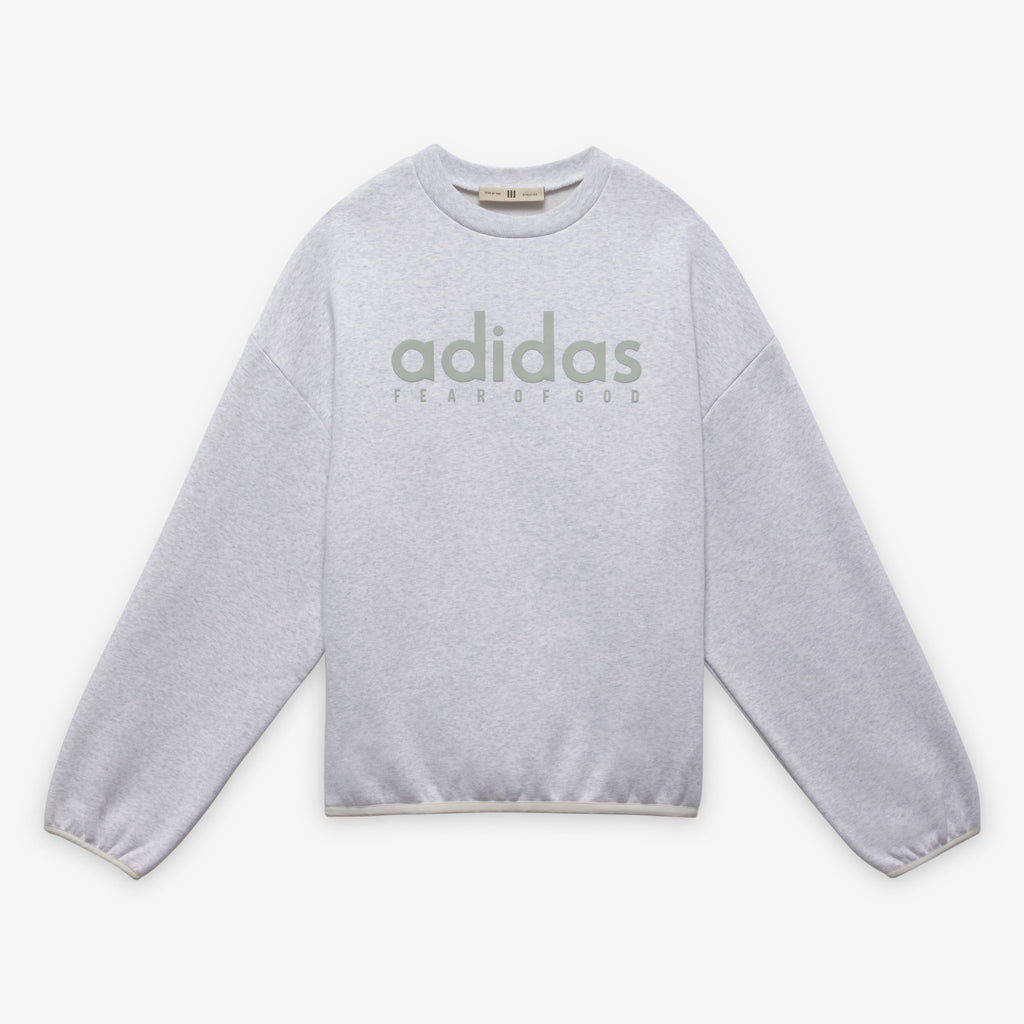 ADIDAS X FEAR OF GOD ATHLETICS CREW - LGREYH
