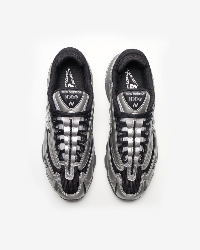 NEW BALANCE 1000 - SILVER METALLIC/GREEN