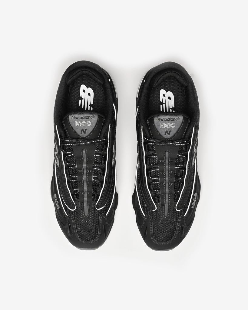 NEW BALANCE 1000 - BLACK/WHITE/SILVERMETALLIC
