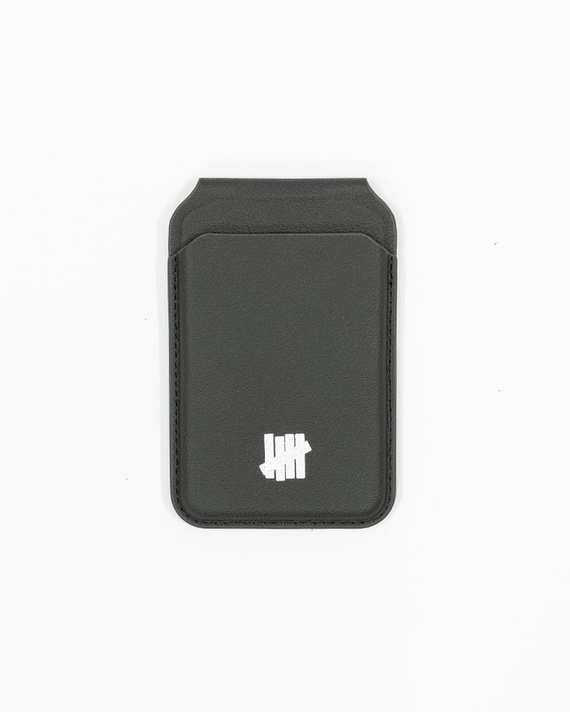 UNDEFEATED VEGAN LEATHER MAGSAFE WALLET - BLACK