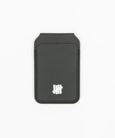 UNDEFEATED VEGAN LEATHER MAGSAFE WALLET - BLACK