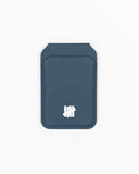 UNDEFEATED VEGAN LEATHER MAGSAFE WALLET - NAVY