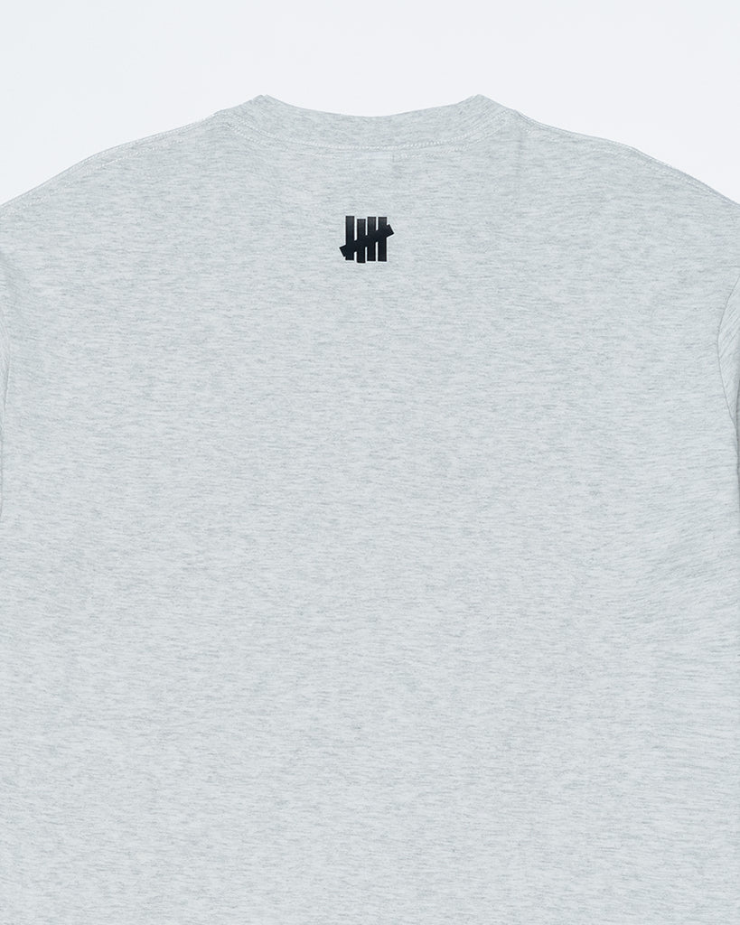 UNDEFEATED HO25 U MAN FLAG TEE - GREY