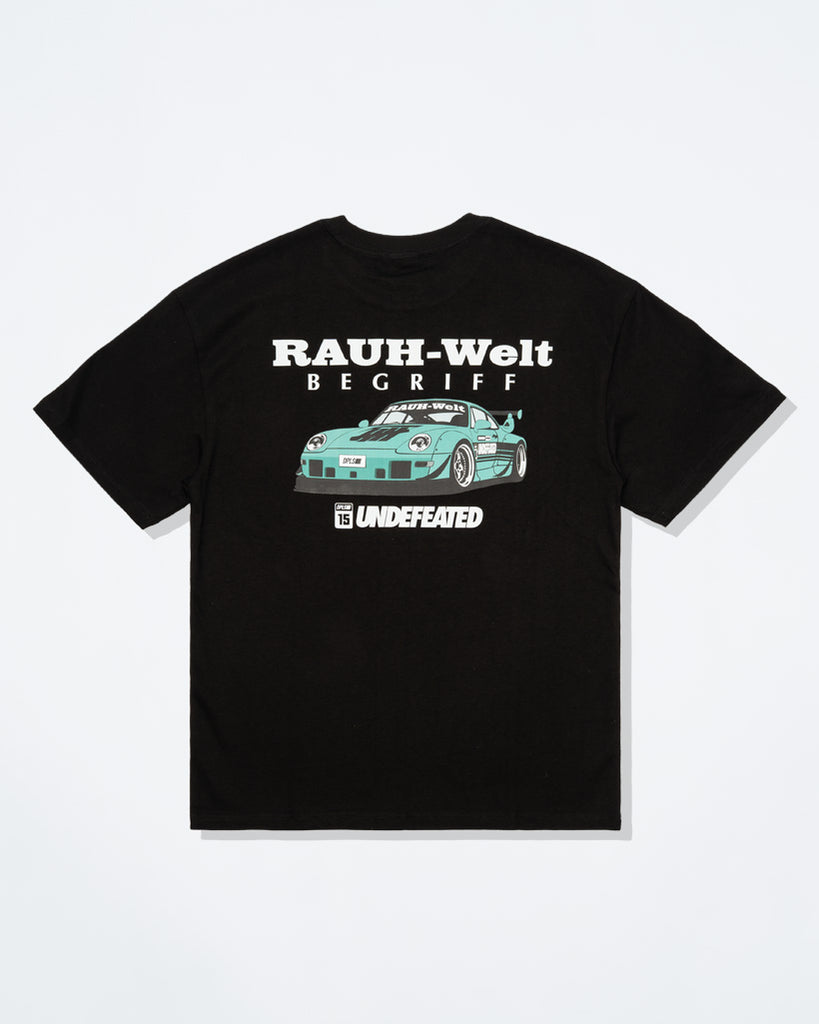 UNDEFEATED SP26 X RWB S/S TEE - TIFFANY BLACK