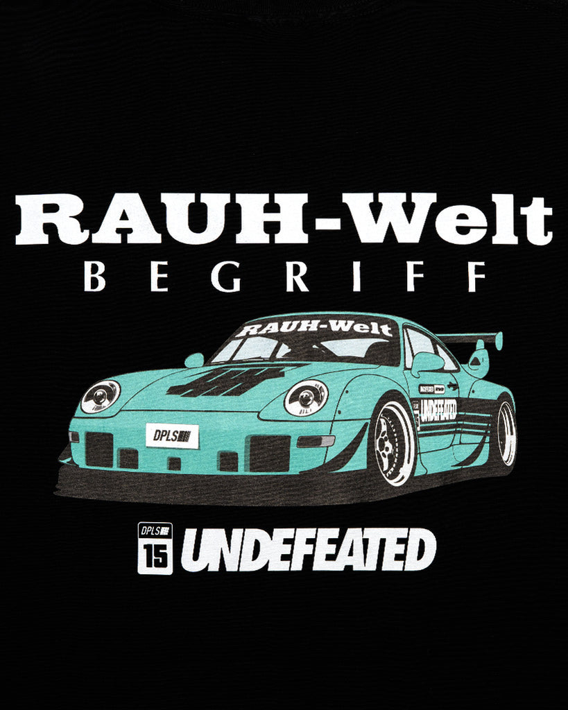 UNDEFEATED SP26 X RWB S/S TEE - TIFFANY BLACK
