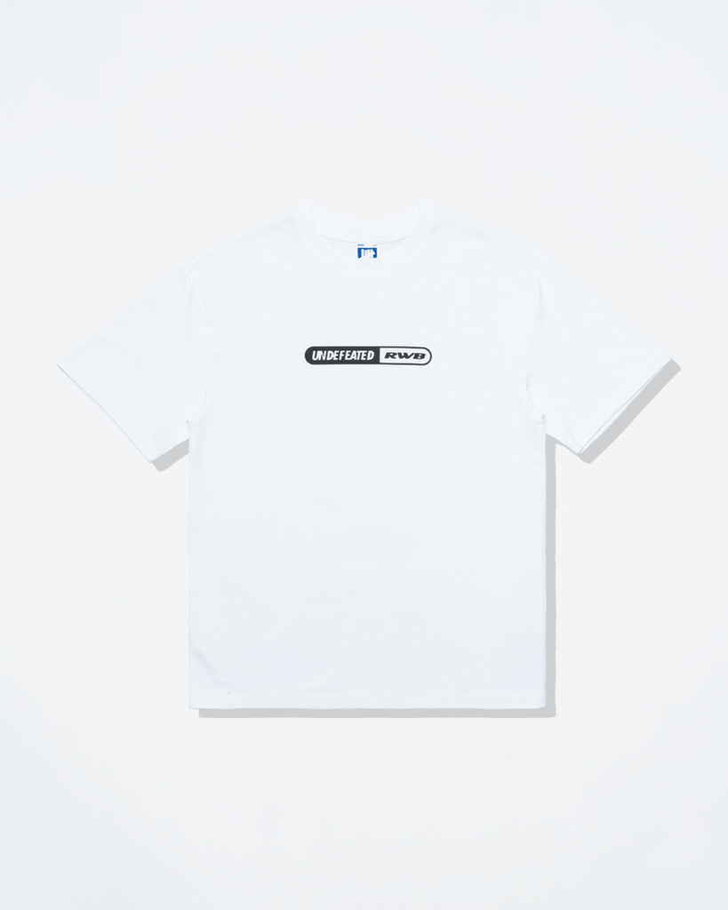 UNDEFEATED SP26 X RWB S/S TEE - WHITE