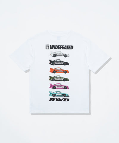 UNDEFEATED SP26 X RWB S/S TEE - WHITE