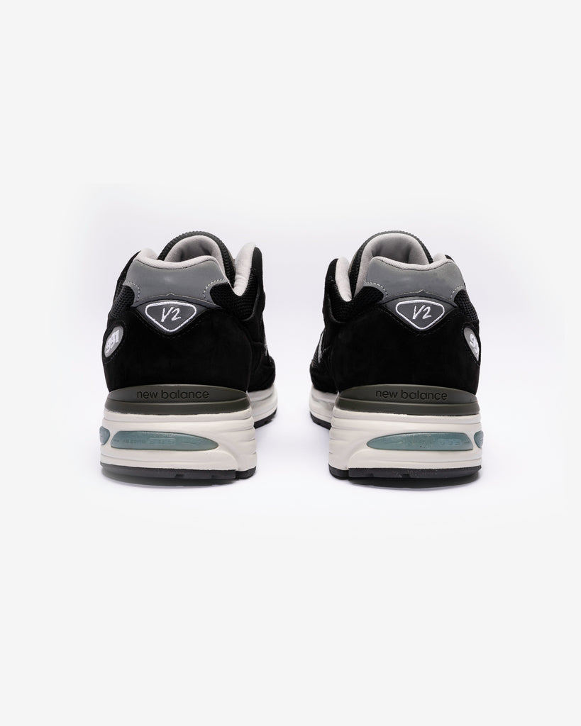 NEW BALANCE 'MADE IN UK' 991v2 - BLACK/SMOKED PEARL
