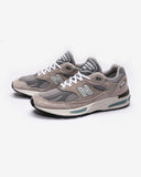NEW BALANCE 'MADE IN UK' 991v2 - DOVE/ALLOY