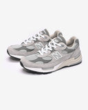 NEW BALANCE 'MADE IN USA' 992 - GREY SILVER METALLIC