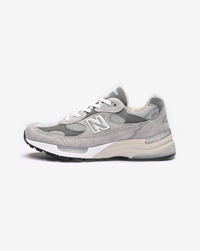 NEW BALANCE 'MADE IN USA' 992 - GREY SILVER METALLIC