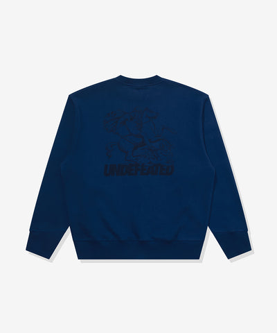UNDEFEATED SP26 CNY CREWNECK SWEATER - BLUE