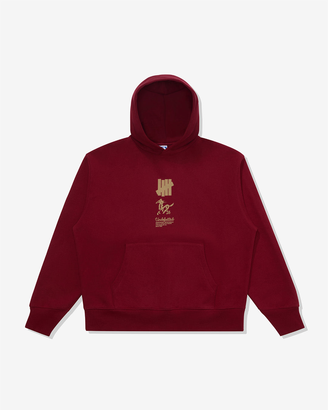 UNDEFEATED SP26 UNDEFEATED CNYPIGMENT DYEING HOODIE-RD – Undefeated ...