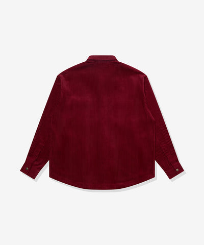 UNDEFEATED SP26 CNY CORDUROY SHIRT - RED