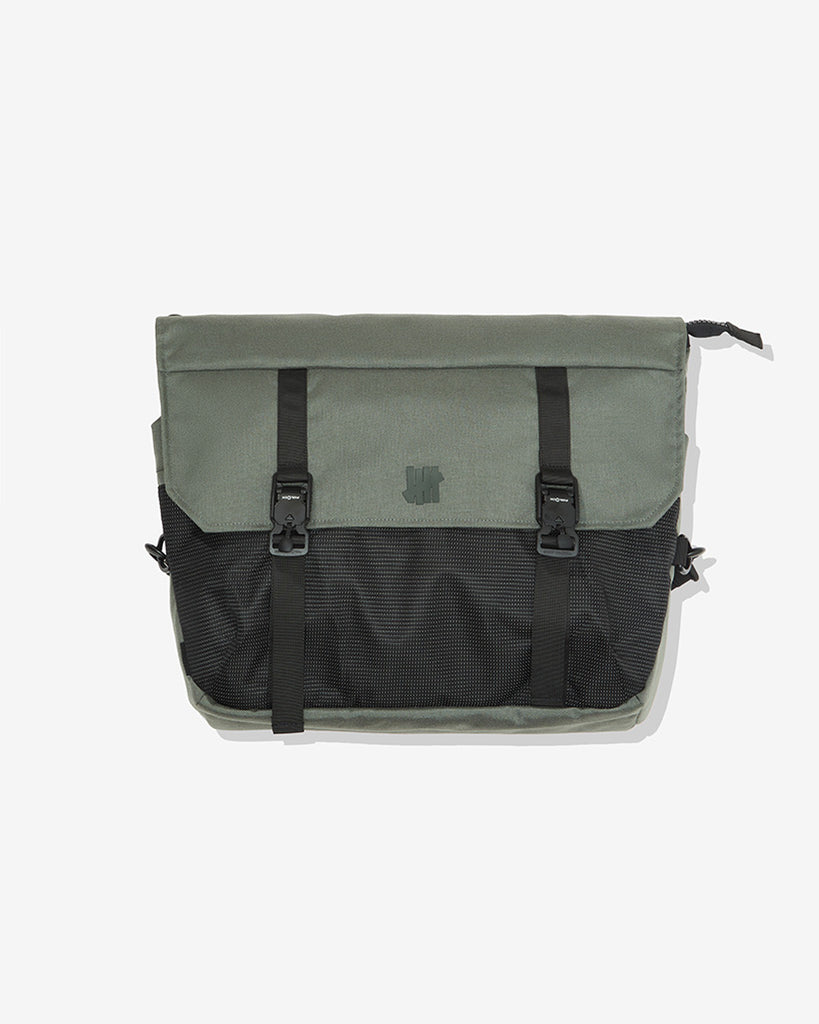 UNDEFEATED HO25 FLDLOCK MESSENGER BAG - GREY