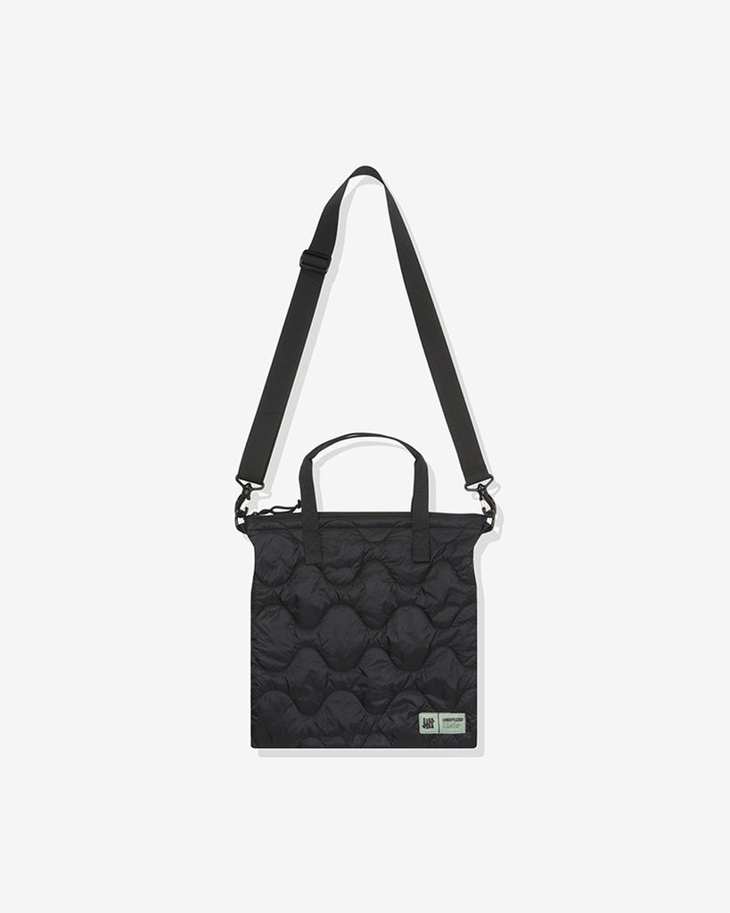UNDEFEATED HO25 QUILTING SHOULDER BAG - BLACK