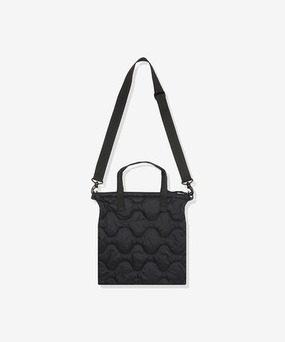UNDEFEATED HO25 QUILTING SHOULDER BAG - BLACK