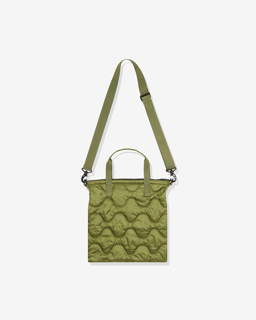 UNDEFEATED HO25 QUILTING SHOULDER BAG - OLIVE