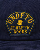 UNDEFEATED HO25 CORD RETRO CROWN PATCH CAP - NAVY