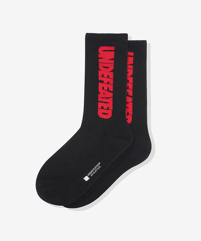 UNDEFEATED HO25 DAILY SOCKS - BLACK