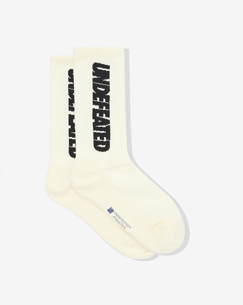 UNDEFEATED HO25 DAILY SOCKS - WHITE