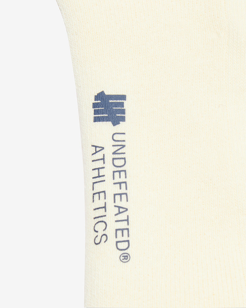 UNDEFEATED HO25 DAILY SOCKS - WHITE