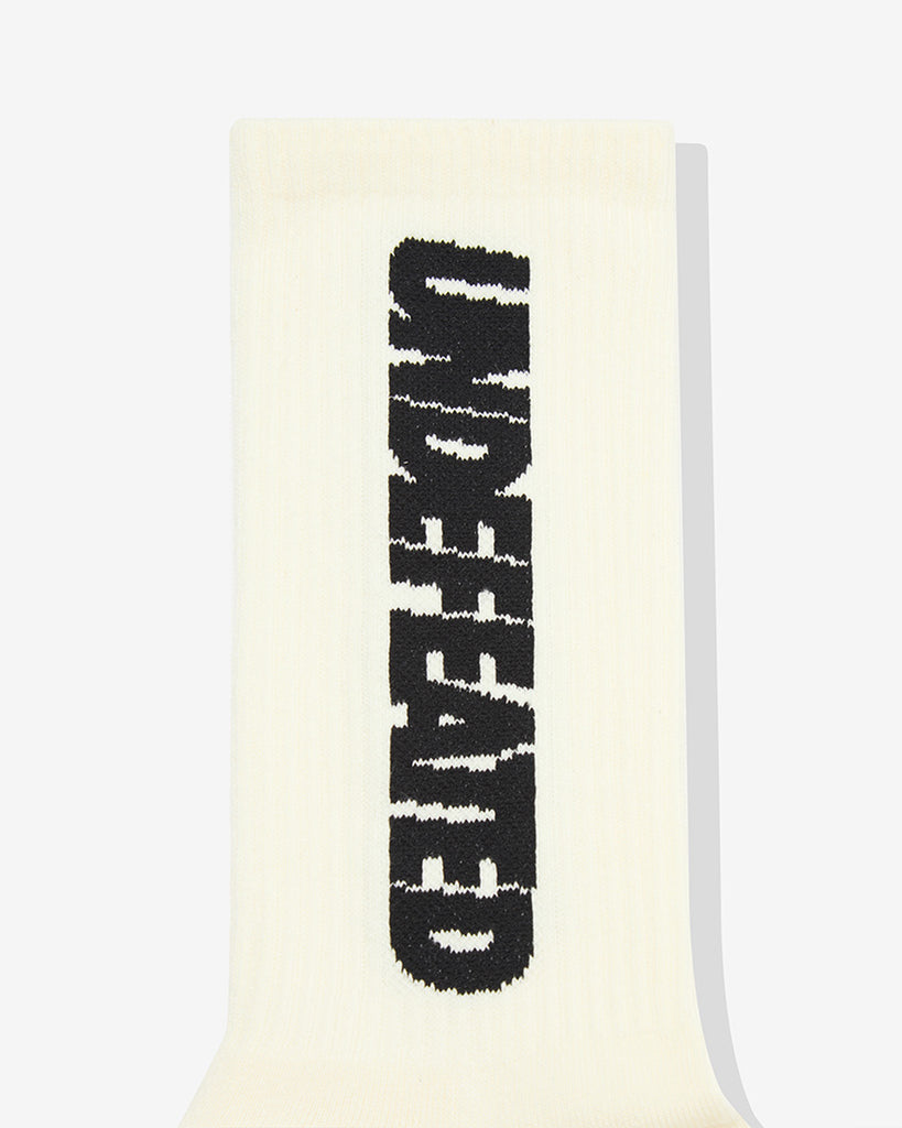 UNDEFEATED HO25 DAILY SOCKS - WHITE
