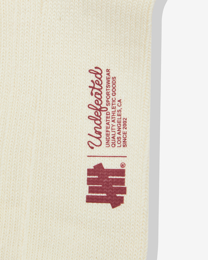UNDEFEATED SP26 CNY 2-PACK SOCKS WITH POUCH - CREAM AND RED