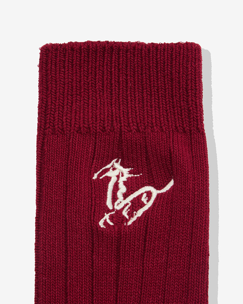 UNDEFEATED SP26 CNY 2-PACK SOCKS WITH POUCH - CREAM AND RED