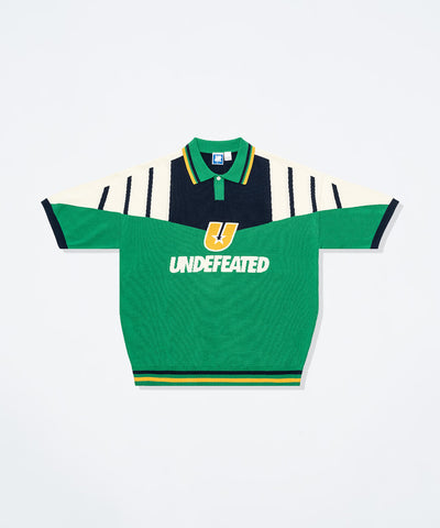 UNDEFEATED SP26 SOCCER KNIT POLO SHIRTS - GREEN